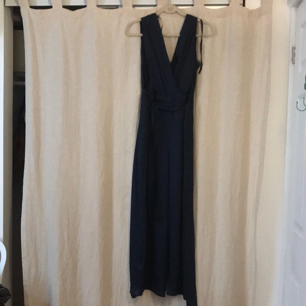 Zara navy jumpsuit